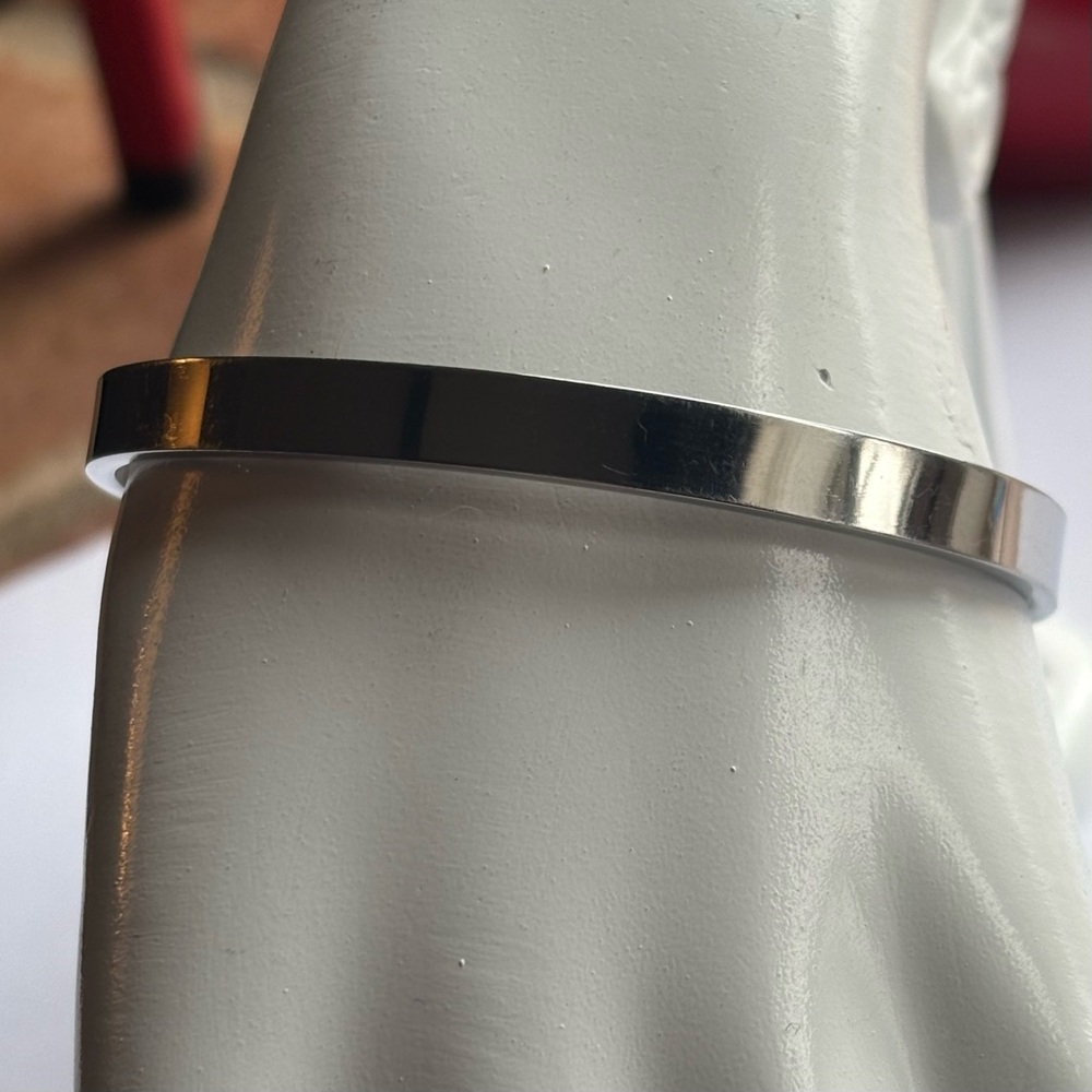 Mint&Lily Inscribed Cuff Bracelet
